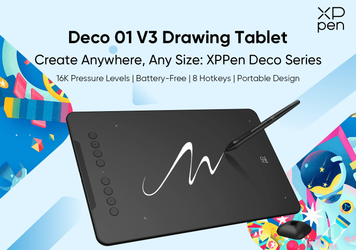 قلم نوری ایکس پی پن Xp Pen Deco 01V3