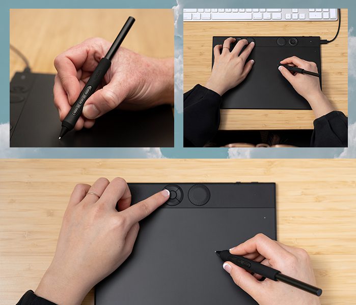 قلم نوری وکام مدل intuos pro small (2025) PTK-470 