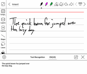 تبدیل دستخط به فونت در کتابخوان انیکس بوکس