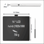 قلم و نمایشگر وکام وان Wacom One 14 inch