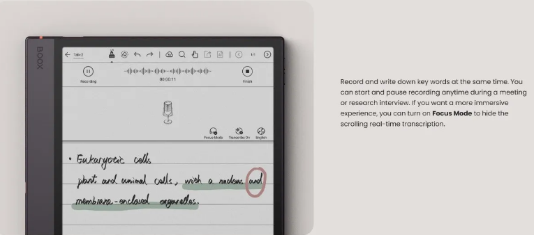 آیا BOOX Note Air6 C رنگی است؟