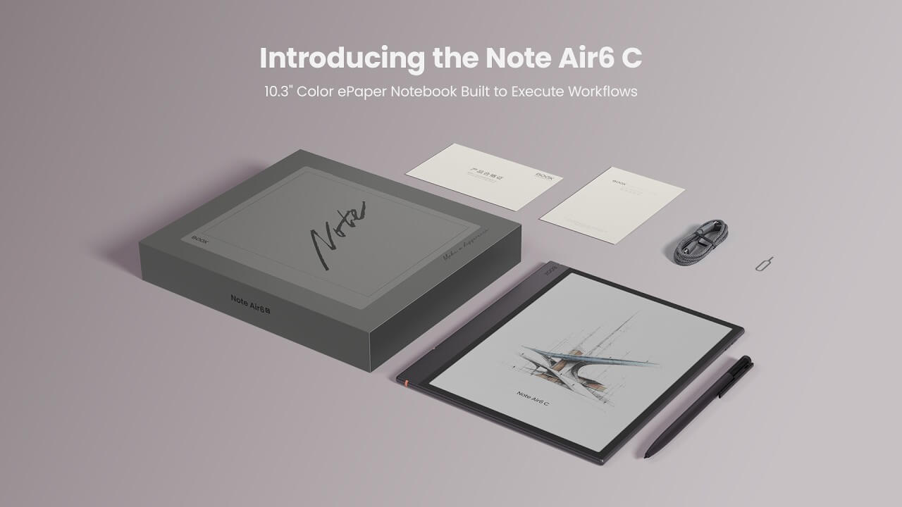 کتابخوان ONYX BOOX Note Air6 C